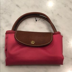Longchamp pink tote